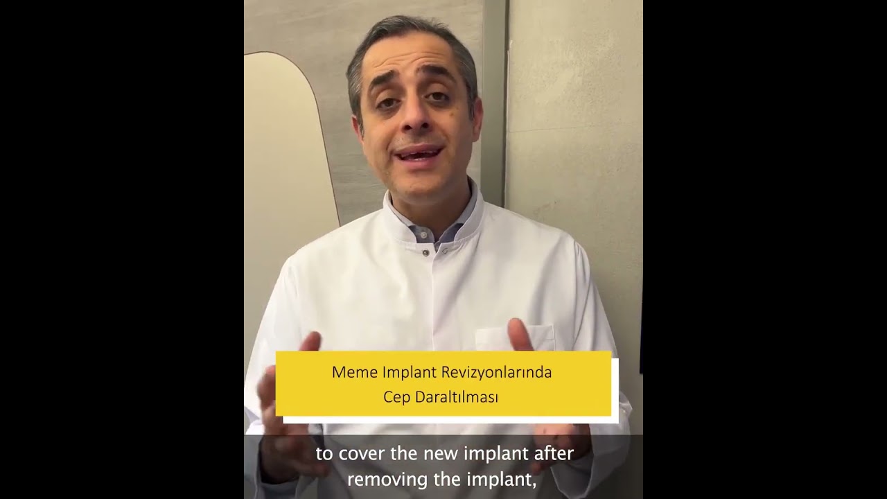 Meme Implant Revizyonlarında Cep Daraltılması | Dr. Edem G&Uuml;VEN