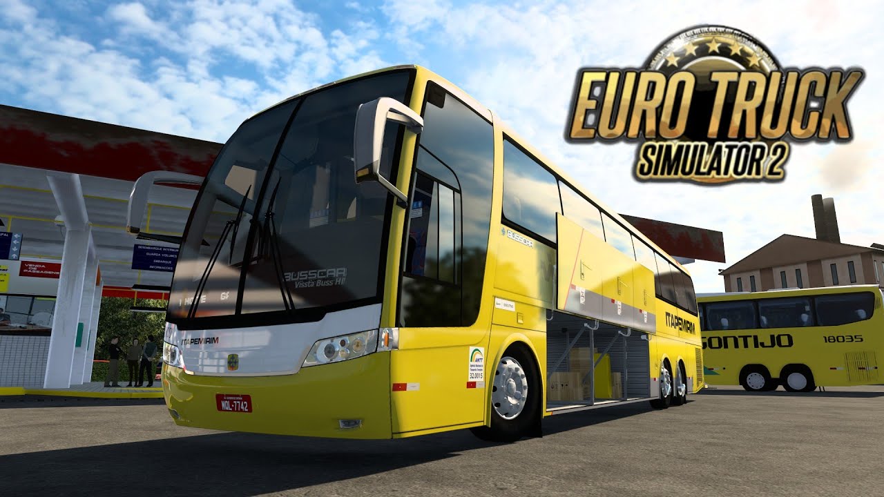 ETS 2 l Mod Busscar vissta Buss HI O-400RSD (+ VIAÇÃO ITAPEMIRIM ) VIAJANDO O NORDESTE