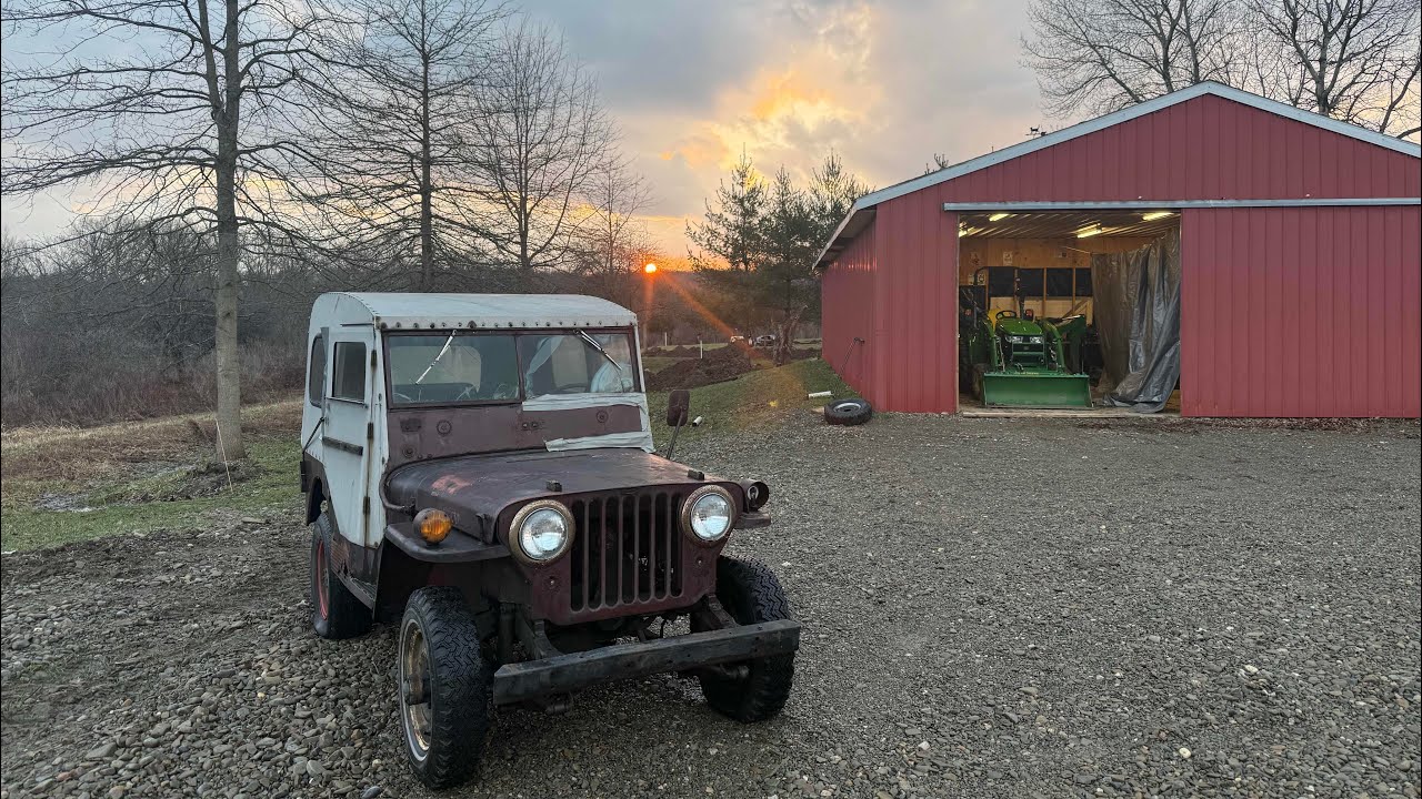 1948 CJ2A added to collection with bunch of J.C NOS parts 