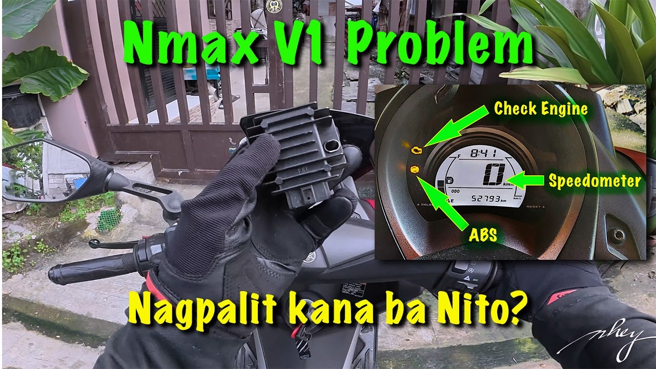 Nmax V1 Problem Lumabas After 8 Years | Batt Voltage Tumataas | ABS & Check Engine Umiilaw