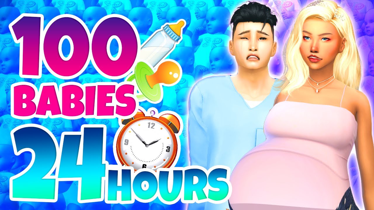 *SUCCESS* 100 BABIES born in 24 HOURS Challenge! 🍼