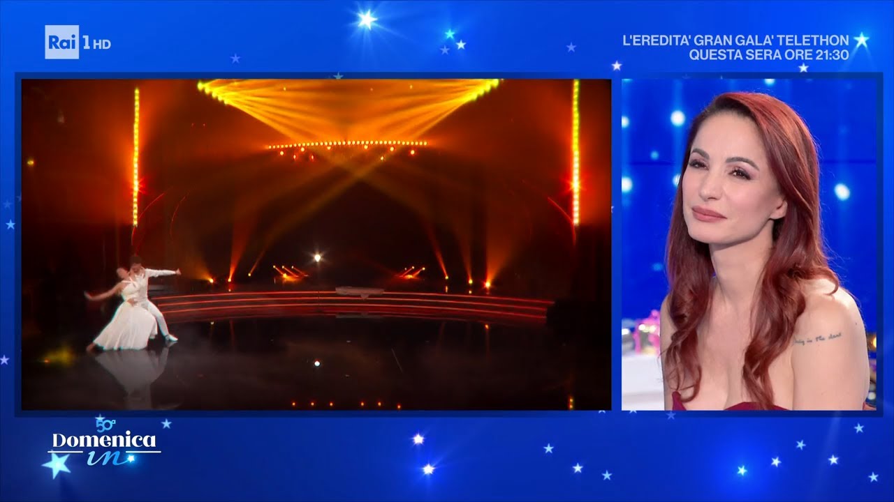 Le esibizioni di Andrea Delogu e Nikita Perrotti a Ballando - Domenica In 21/12/2025