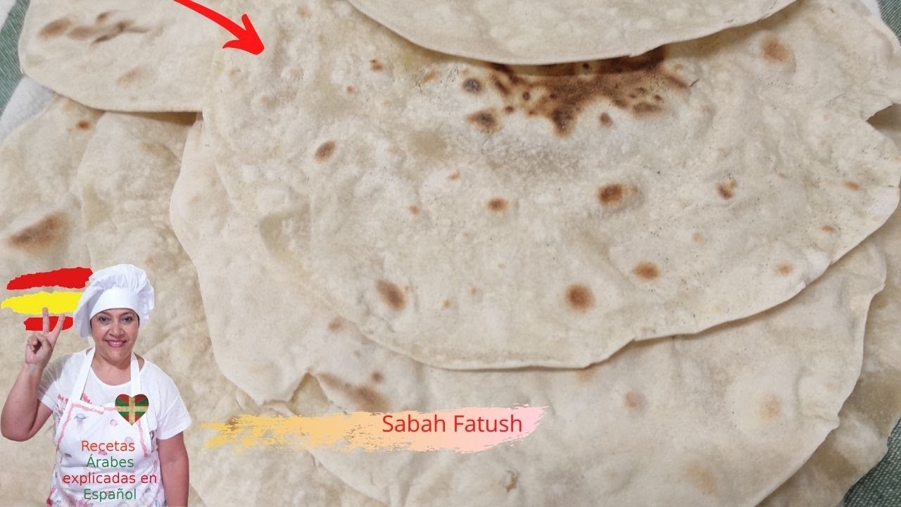 PAN PITA (pan típico del oriente medio)
