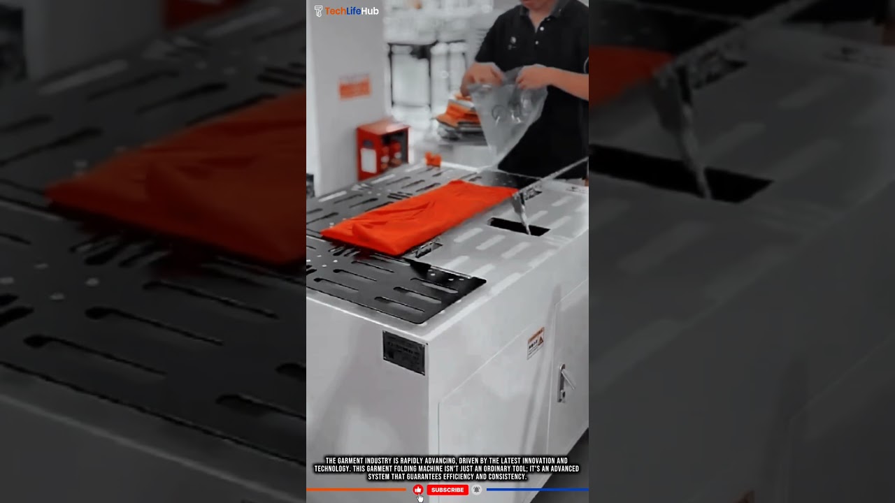 Innovation Technology Garment Folder: Fast, Precise & Garment Industry Solution.