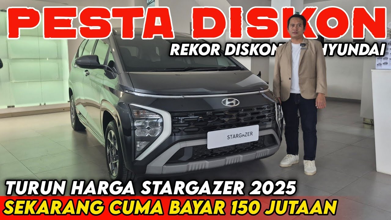 TURUN HARGA 100 JUTAAN ‼️ STARGAZER 2025 CICILAN 1 JUTAAN RUGI BELI MOBIL BEKAS