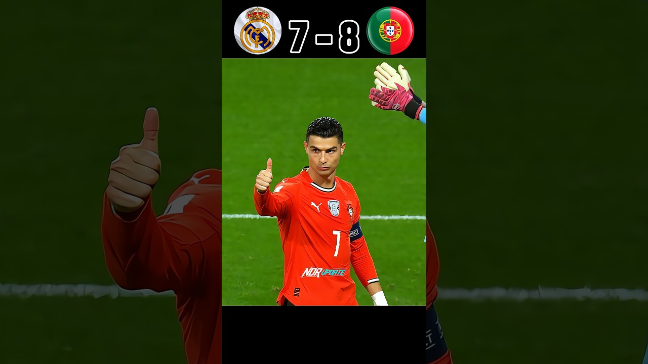 Real Madrid vs Portugal Match Imaginary 😱🔥