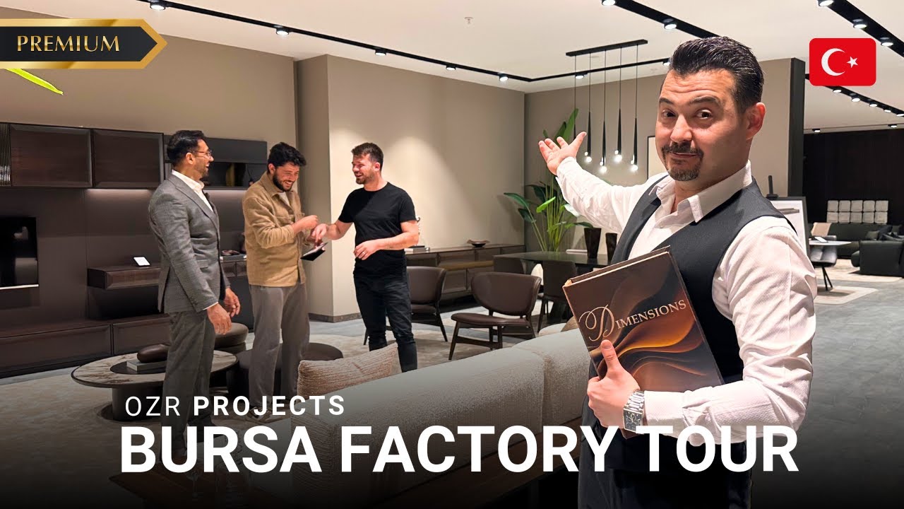 Explore a Turkish Furniture Factory | Your Direct Access to Premium Furniture Starts Here (1/2)