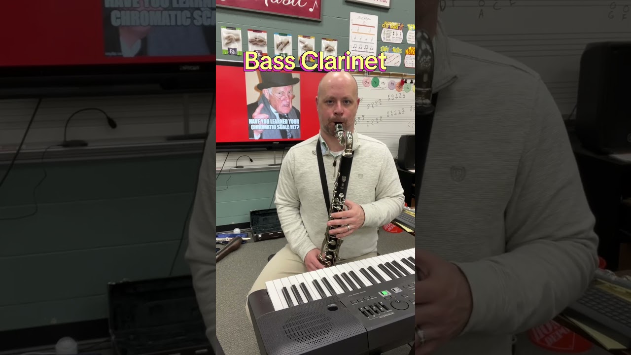 CHROMATIC SCALE ON EVERY BAND INSTRUMENT-A MUST FOR ANYONE WANTING TO BE A BAND DIRECTOR!