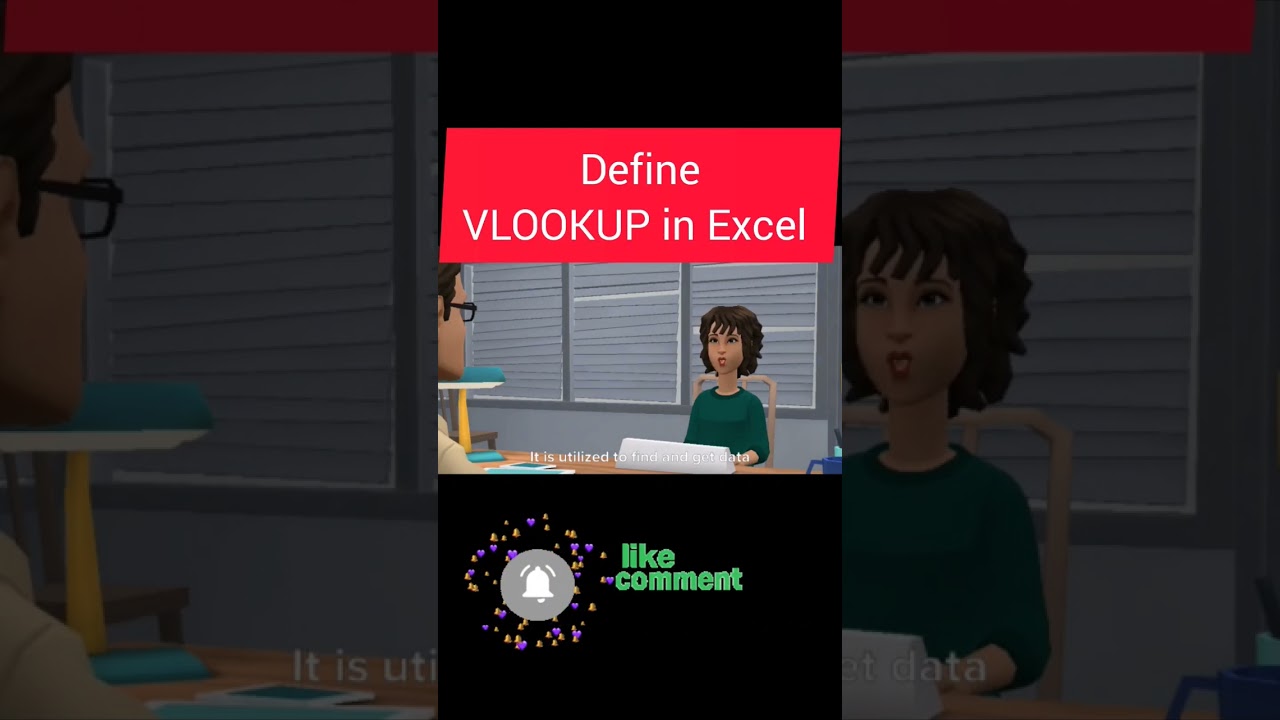 Define VLOOKUP function in M S Excel #shorts #upgradingway #interview #job #dataentry #excel
