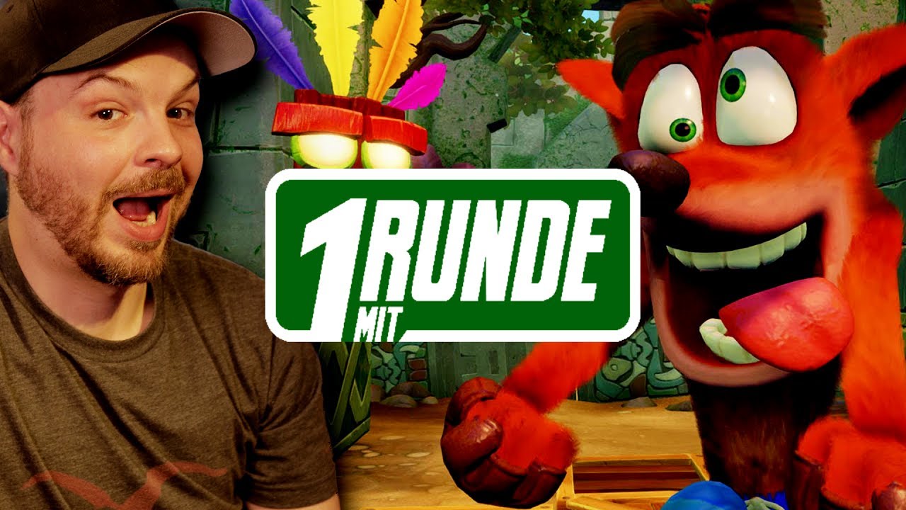 1 Runde mit Crash Bandicoot N. Sane Trilogy mit Trant, Fabian & Gregor