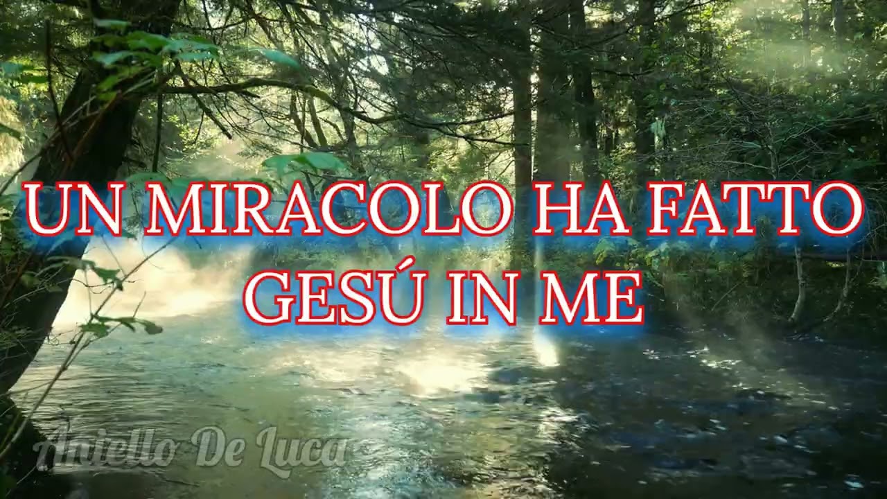 UN MIRACOLO HA FATTO IN ME, CANTICO #musica #musicaevagelica #music