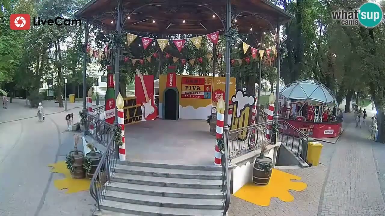 Dani piva Karlovac 2024. Live Cam Croatia