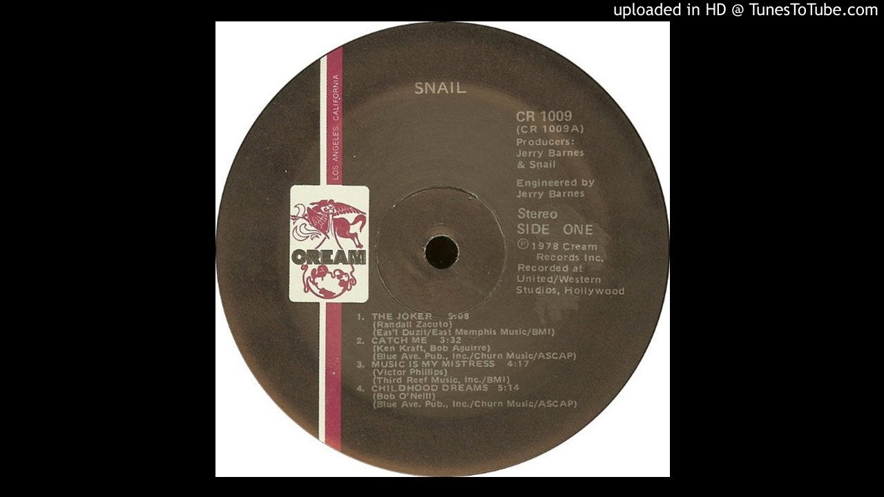 Snail - Music is my Mistress 1978