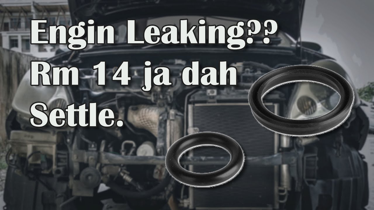 Repair engin leaking, Rm14 sahaja??Perodua Viva