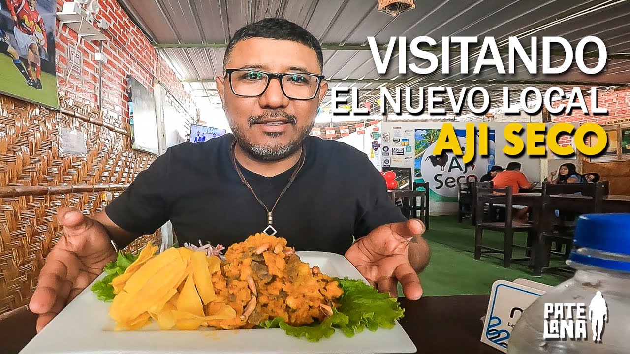 UN HUARIQUE 😳 EN SANTA ROSA: AJI SECO 🍴 | PATELANA #gastronomia #peruvianfood #food