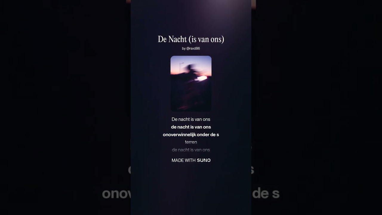 RSVD86 - De nacht (is van ons)