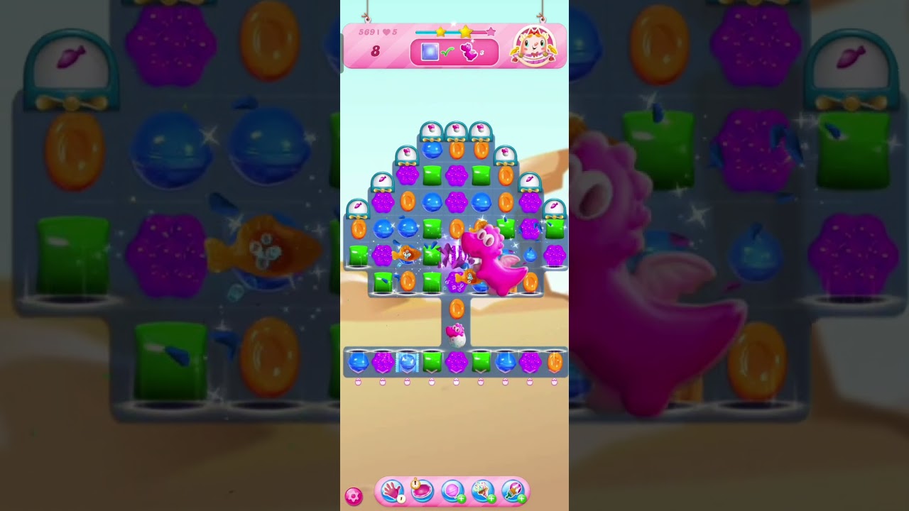 GUMMI DRAGONS - DELICIOUS CANDY CRUSH LEVEL 569