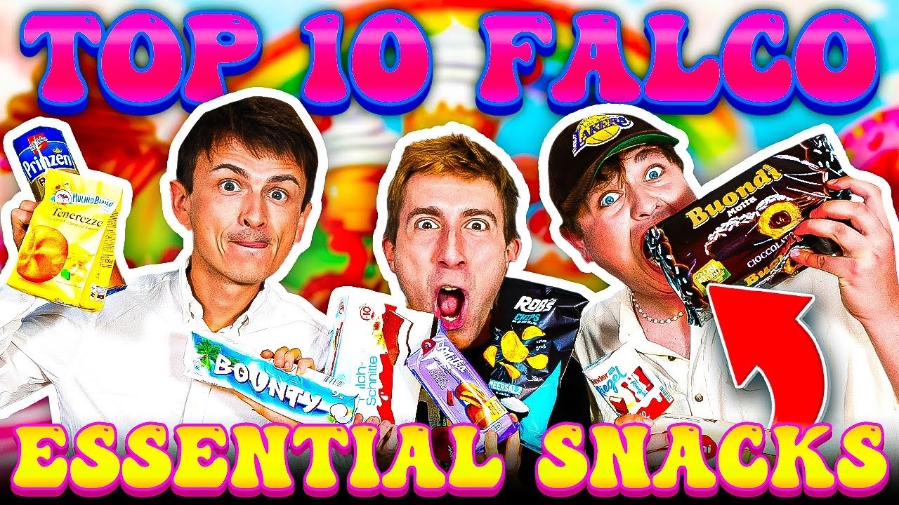 Top 10 ESSENTIAL SNACKS von FALCO! 😍🍬(mit Dima)