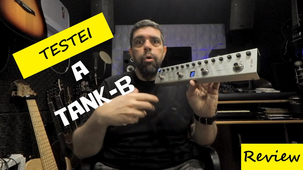 Testando O Novo Tank-B Da M-VAVE (Review)...