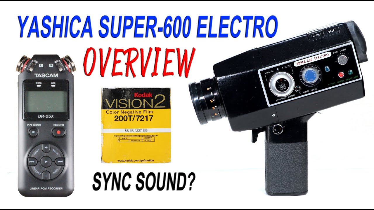 Yashica Super-600 Electro Super 8 Camera Breakdown / Review | Sync Sound to Vision 200T | Filmboy24