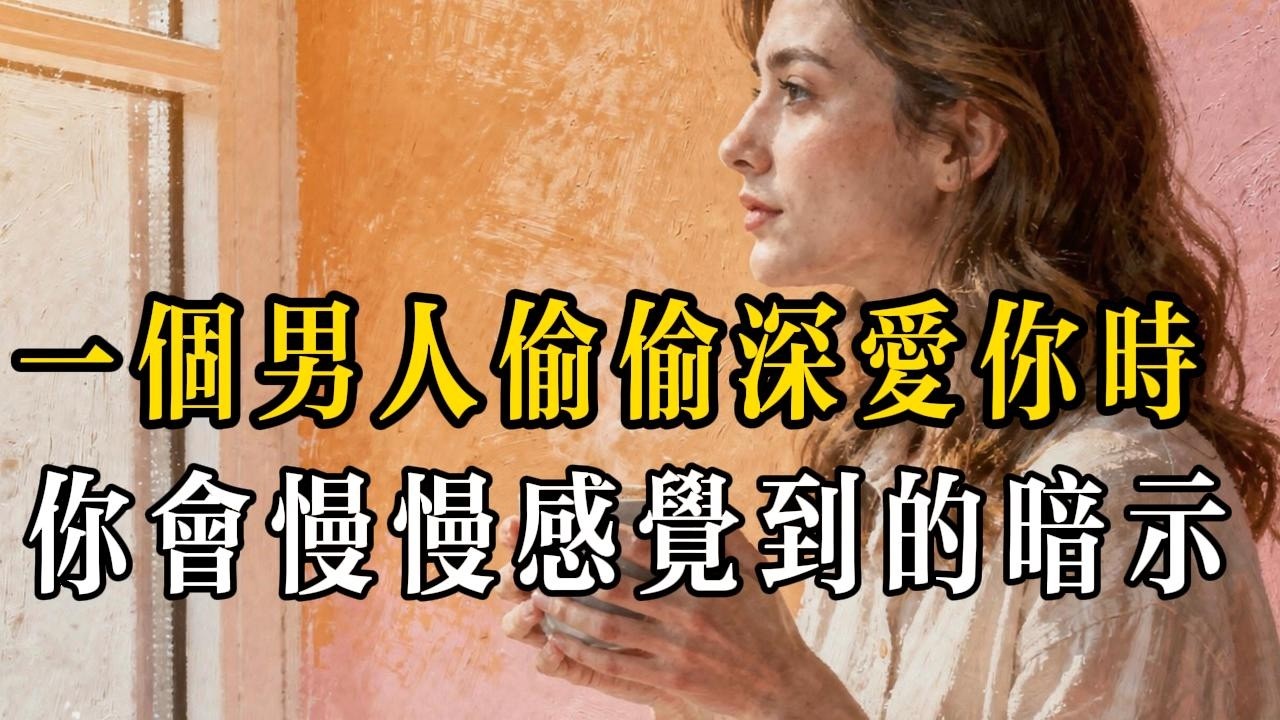 一個男人偷偷深愛你時，你會慢慢感覺到的暗示