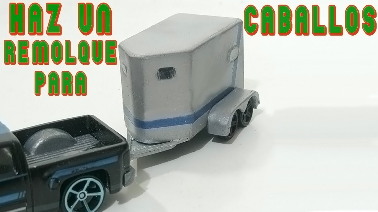 Fabricar un Trailer para caballos 1/64