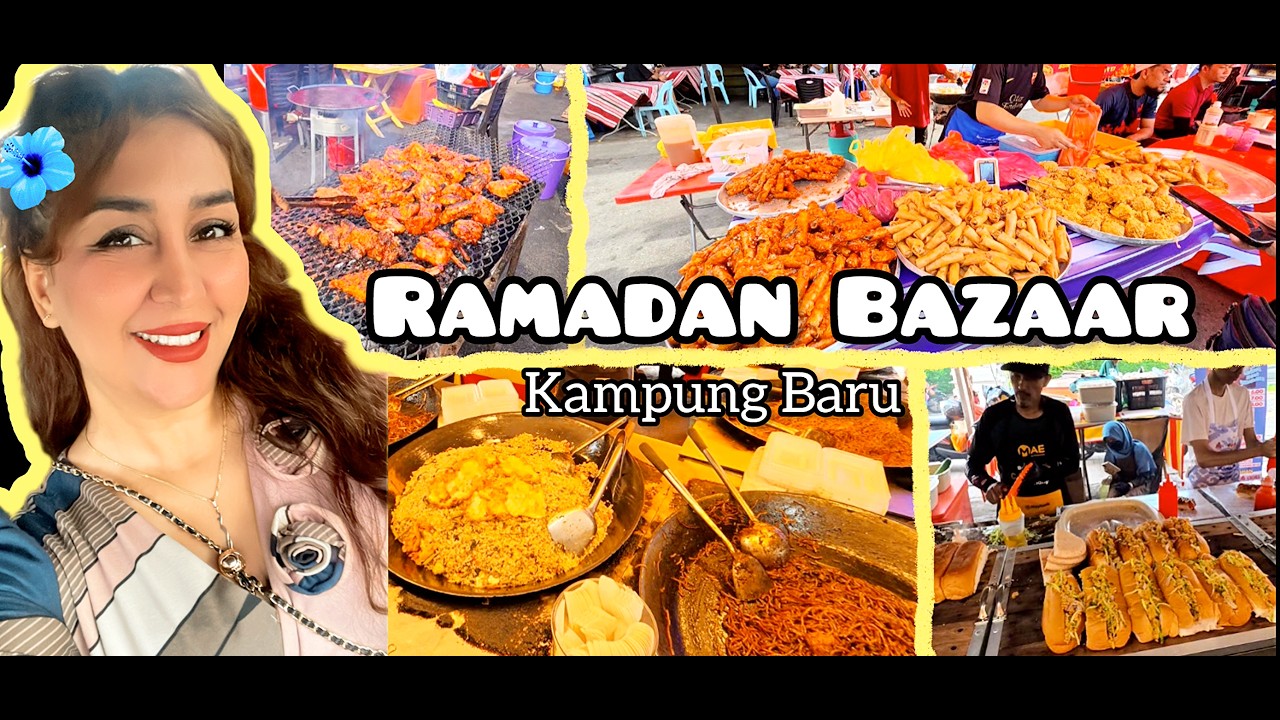 Ramadan Bazaar Kampong Baru 2026 #part1 |  Street Food Near KLCC | Kuala Lumpur Iftar Market