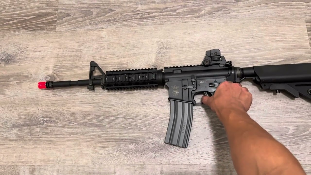 bolt b4a1 BRSS airsoft with 28TPA motor, 13:1 SHS gears, perun v2 and all of the original recoil sys