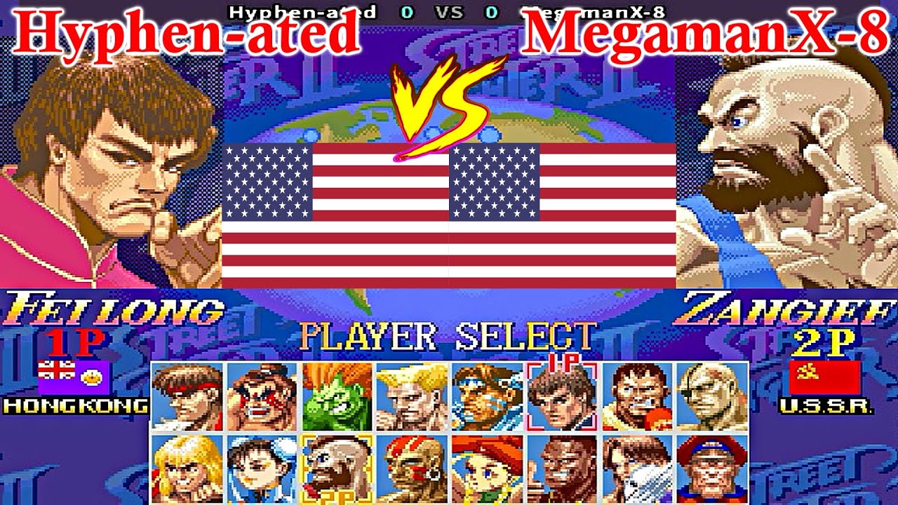 Super Street Fighter II X: Grand Master Challenge - Hyphen-ated vs MegamanX-8
