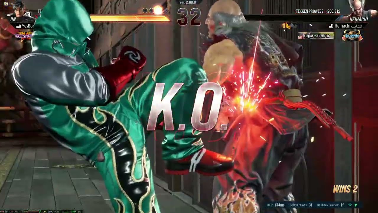 JIN vs HEIHACHI | Tekken 8 Rank Season 2