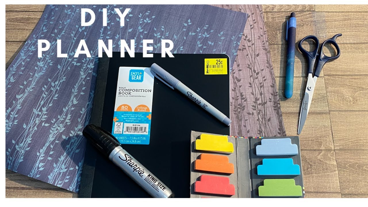 DIY Planner out of a notebook / Affordable planner