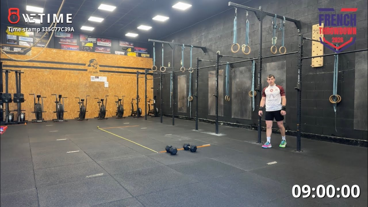French Throwdown 2026 wod 3