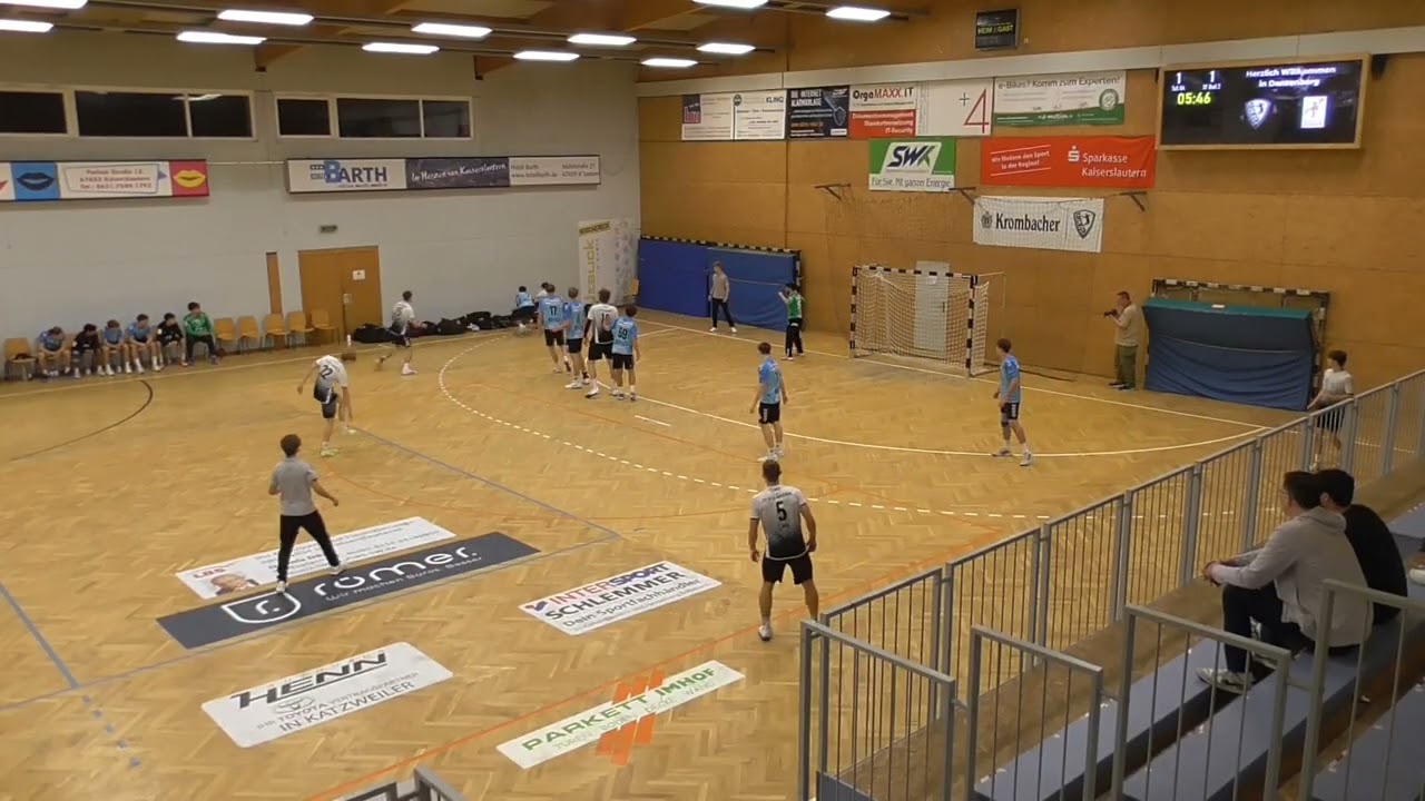 4.Spielt. Vorrunde Regionalliga Südwest: TuS 04 KL - Dansenberg - SF Budenheim II 37:28 ( 28.09.25 )
