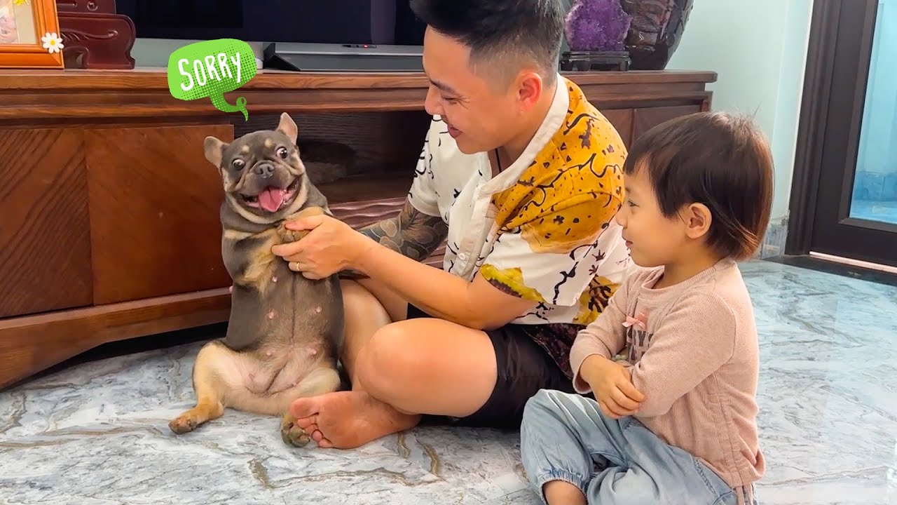 Oh No! Mun ruined the photo of Diem and Monkey Kaka