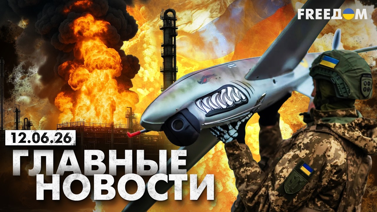 LIVE: Удары ВСУ по НПЗ. Доходы Кремля ГОРЯТ! Вечер 12.06.26 | Главные новости FREEДОМ