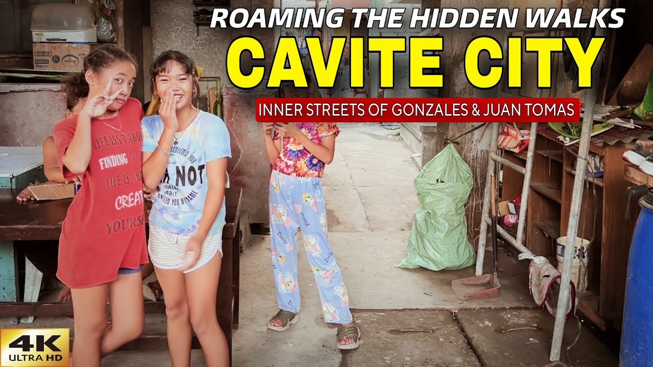 Hidden Walks of Cavite City Philippines | Wandering Inner Streets of Juan Tomas & Gonzales [4K]