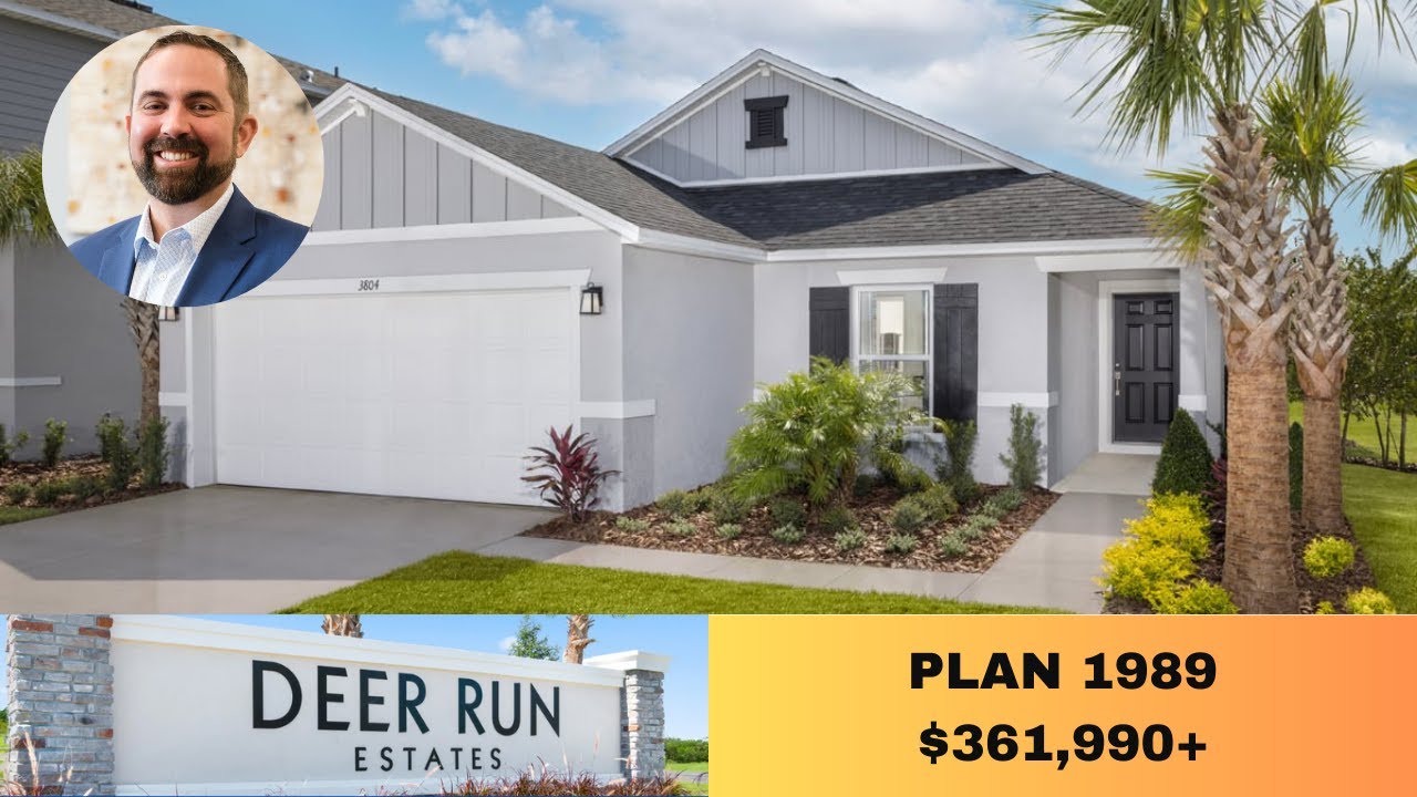 KB Home, Deer Run Estates, Plan 1393, St Cloud, Florida