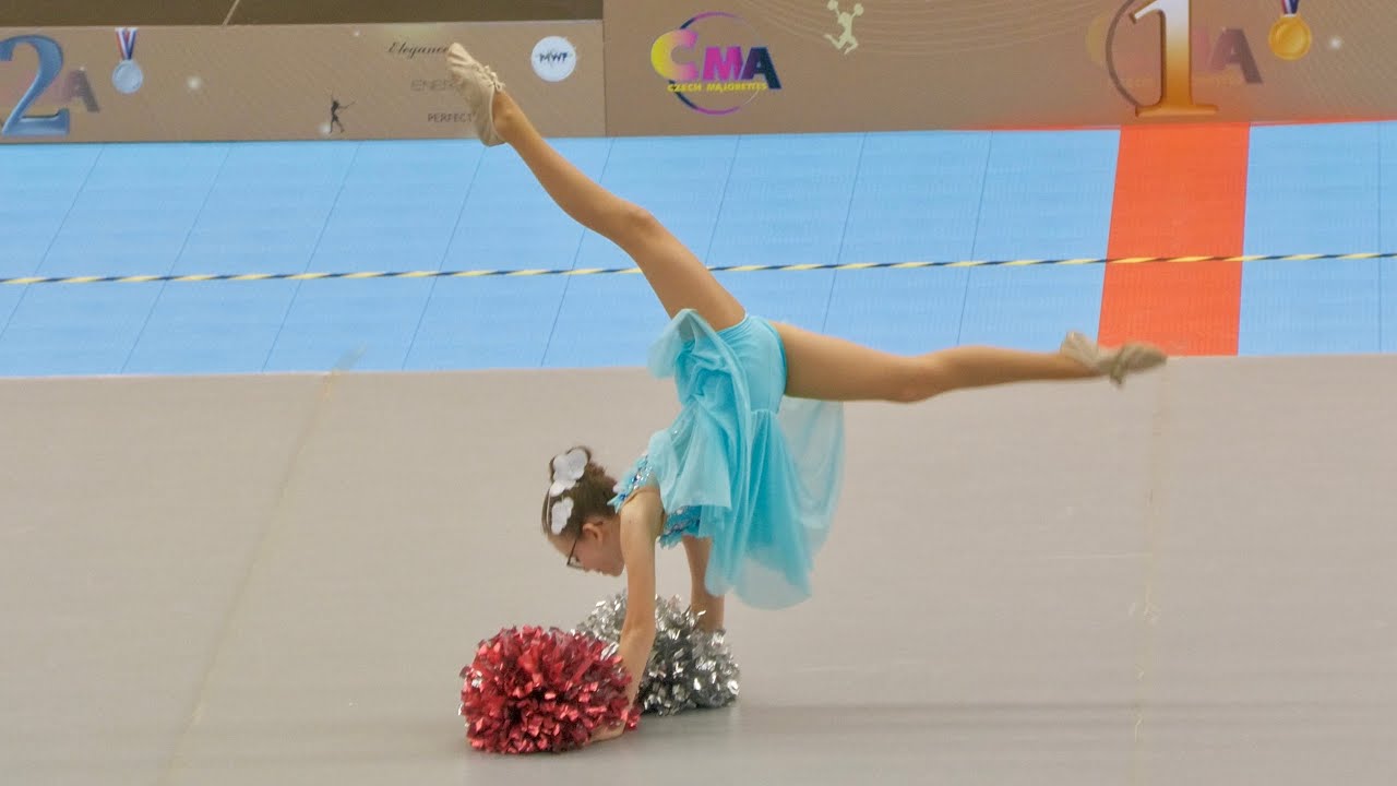 Majorettes *PHOENIX, DDM Hořice* / POM SOLO / Hradec Kralove 2025 |