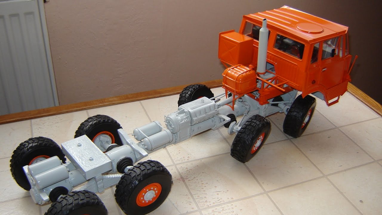 Stavba RC modelu Tatra 813 8x8 S1