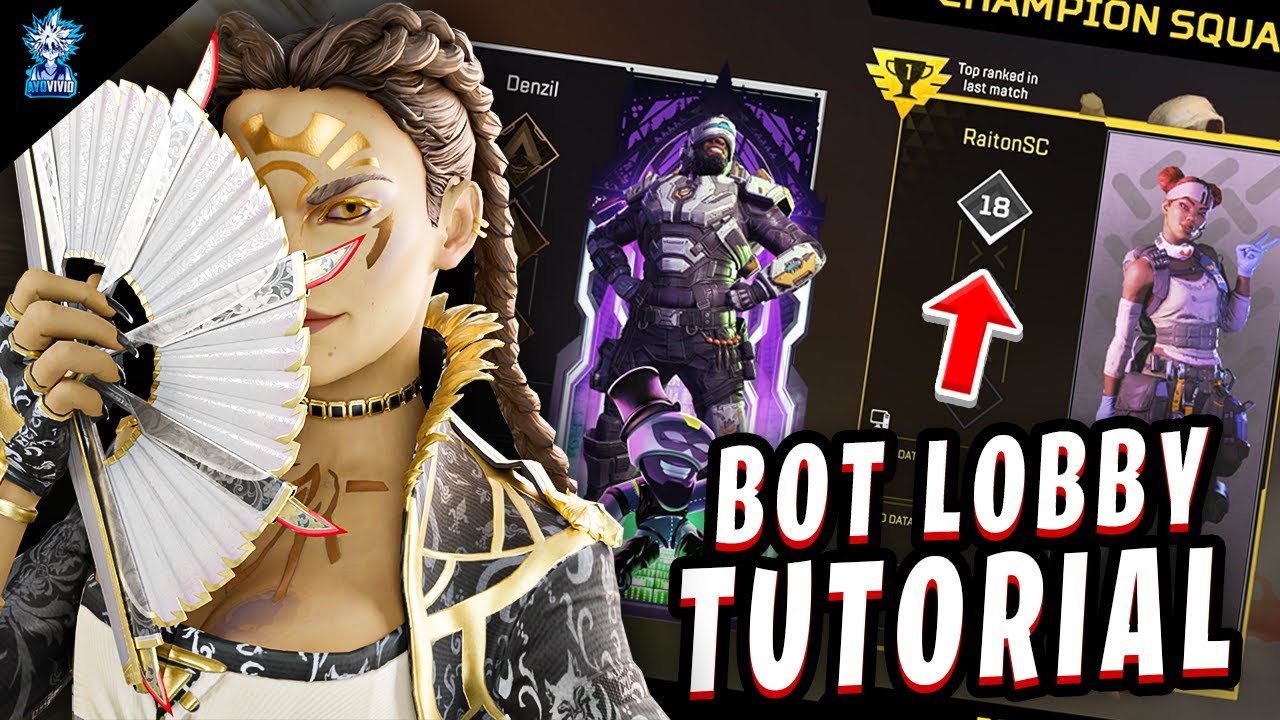 BOT LOBBY Tutorial in Season 16 Apex Legends #botlobbyglitch #apexlegends #apexlegendsseason16
