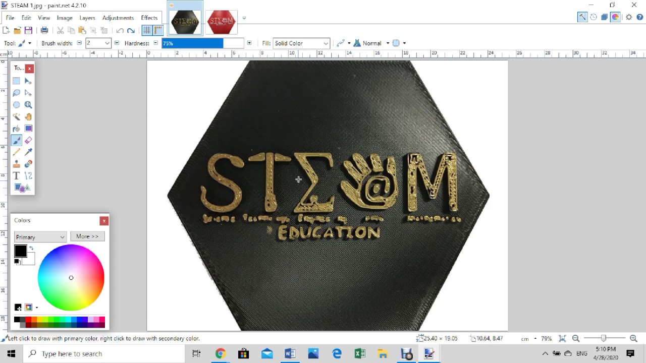 Picture to 3D Print - تحويل صورة الى طباعة ثلاثية