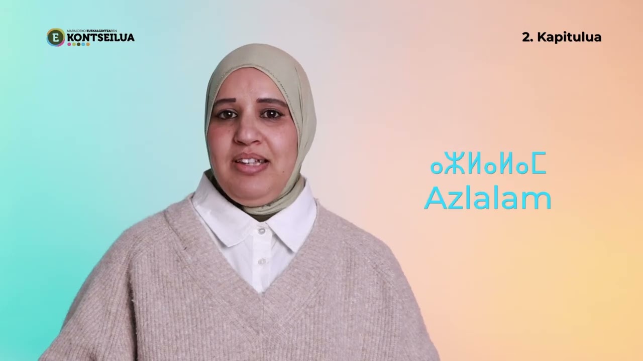 Euskara - Arabiera - Amazigera 2 KAPITULUA