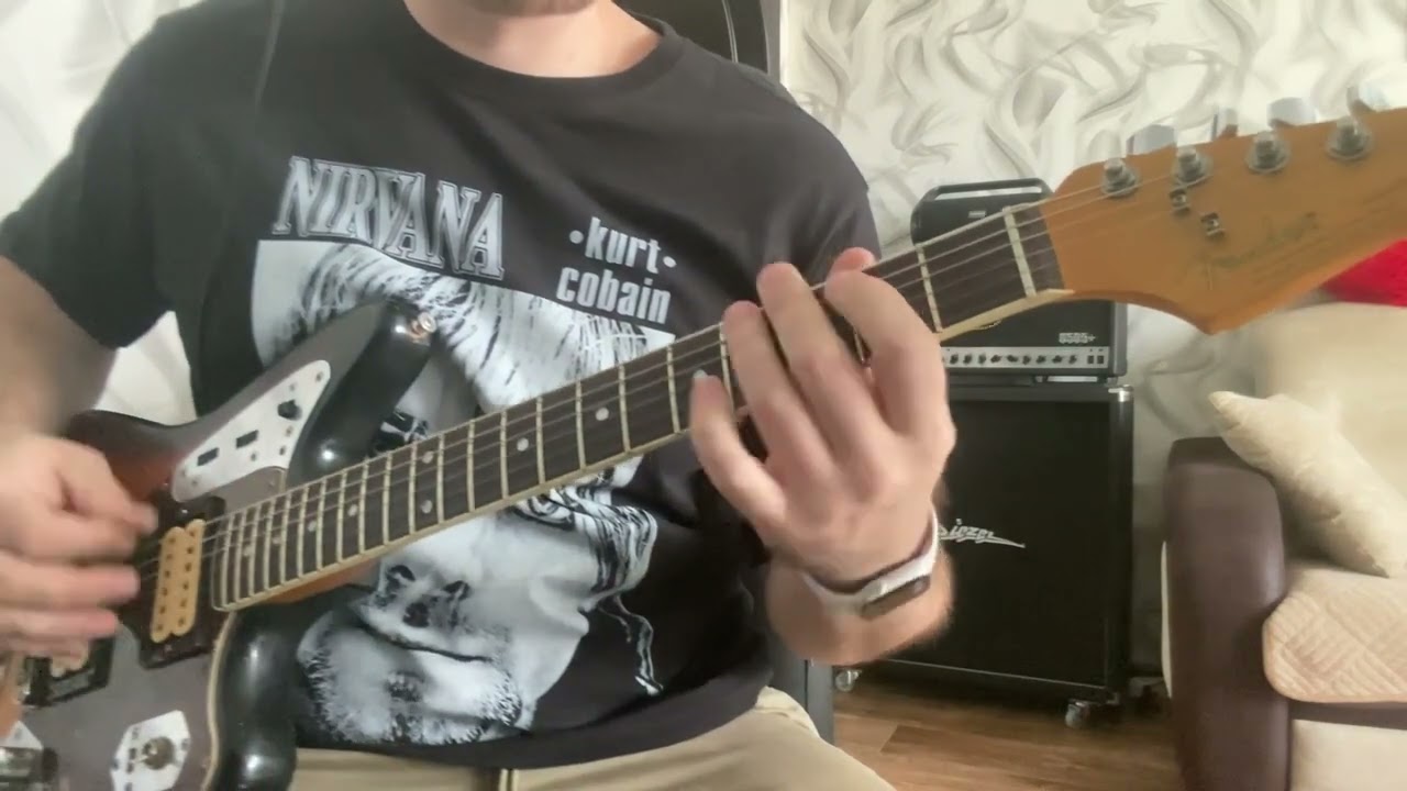 Nirvana Lithium guitar cover Live and Loud