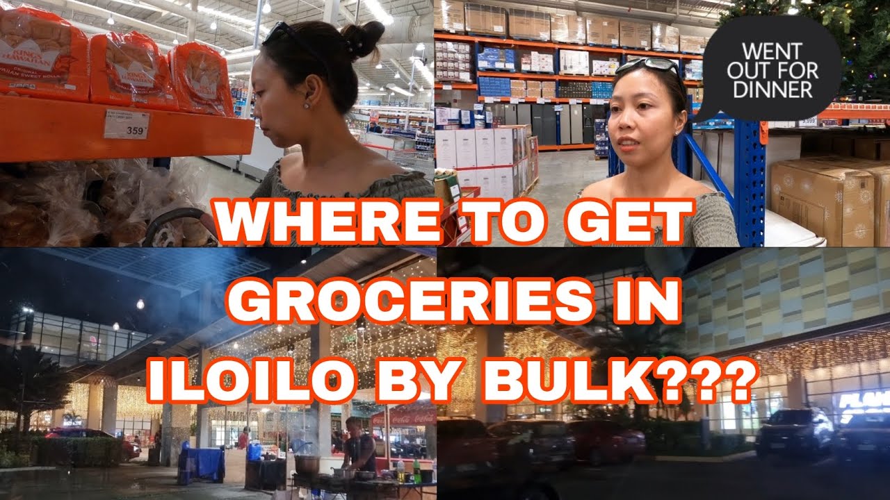 WHERE TO GET GROCERIES IN ILOILO ? WENT OUT FOR DINNER ! SO CHRISTMASSY 🫶❤️ #ILOILOVLOG #ILOILO #PH