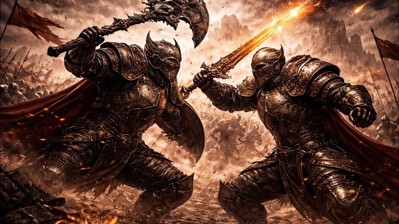 Clash of Titans – Epic Hybrid Battle Music | Cinematic Orchestral Combat Soundtrack