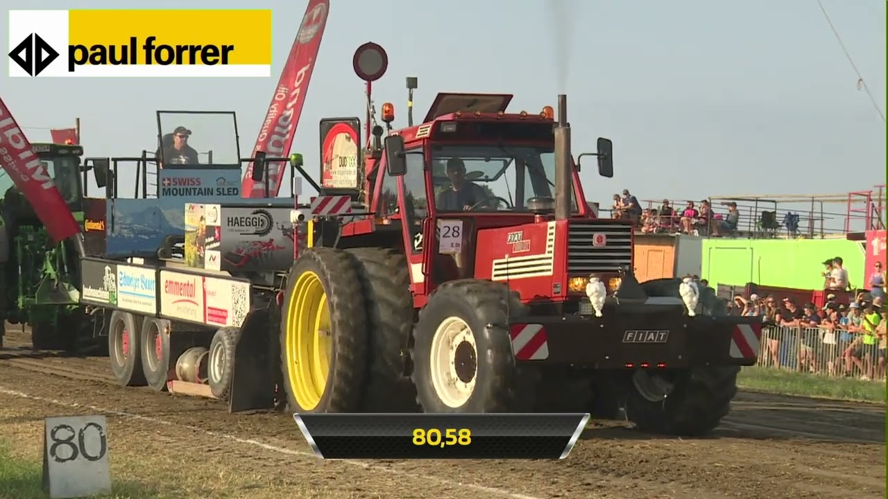 Tractor Pulling Zimmerwald Schweiz 2025 -Best of 8 to Standardklasse Freitag