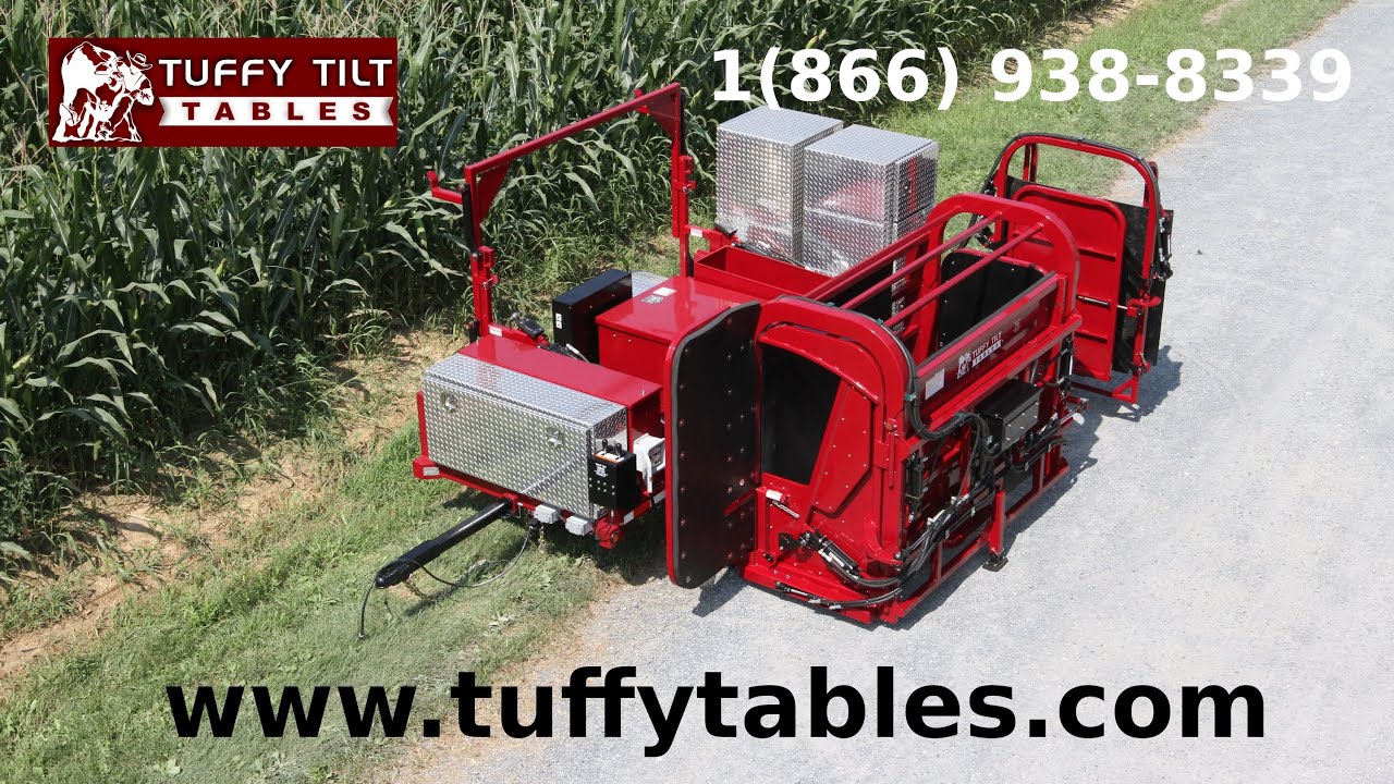 Tuffy Tilt Tables - Hoof Trimming Chutes Overview