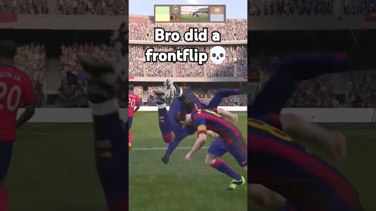 Bro did a frontflip