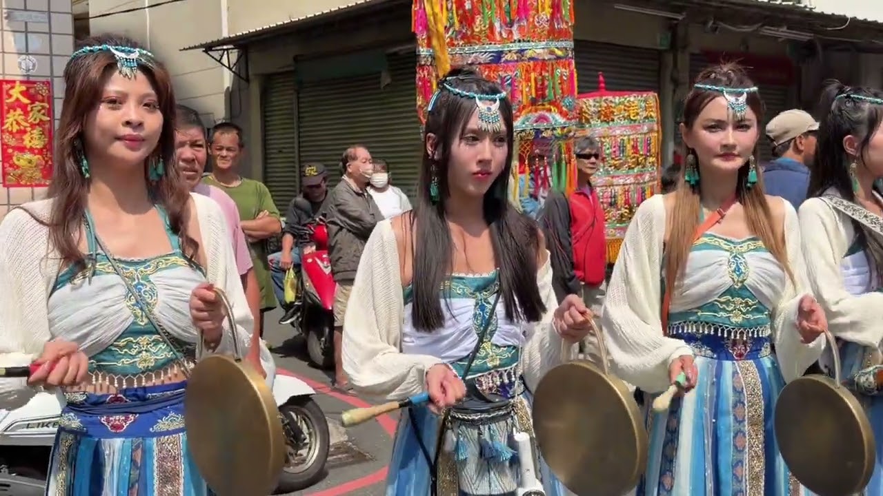 茄萣天府、東港檺林宮共心堂 ㄧ仝慶贊臺南金鑾宮《三媽入府城 風華友甲子》祈福繞境