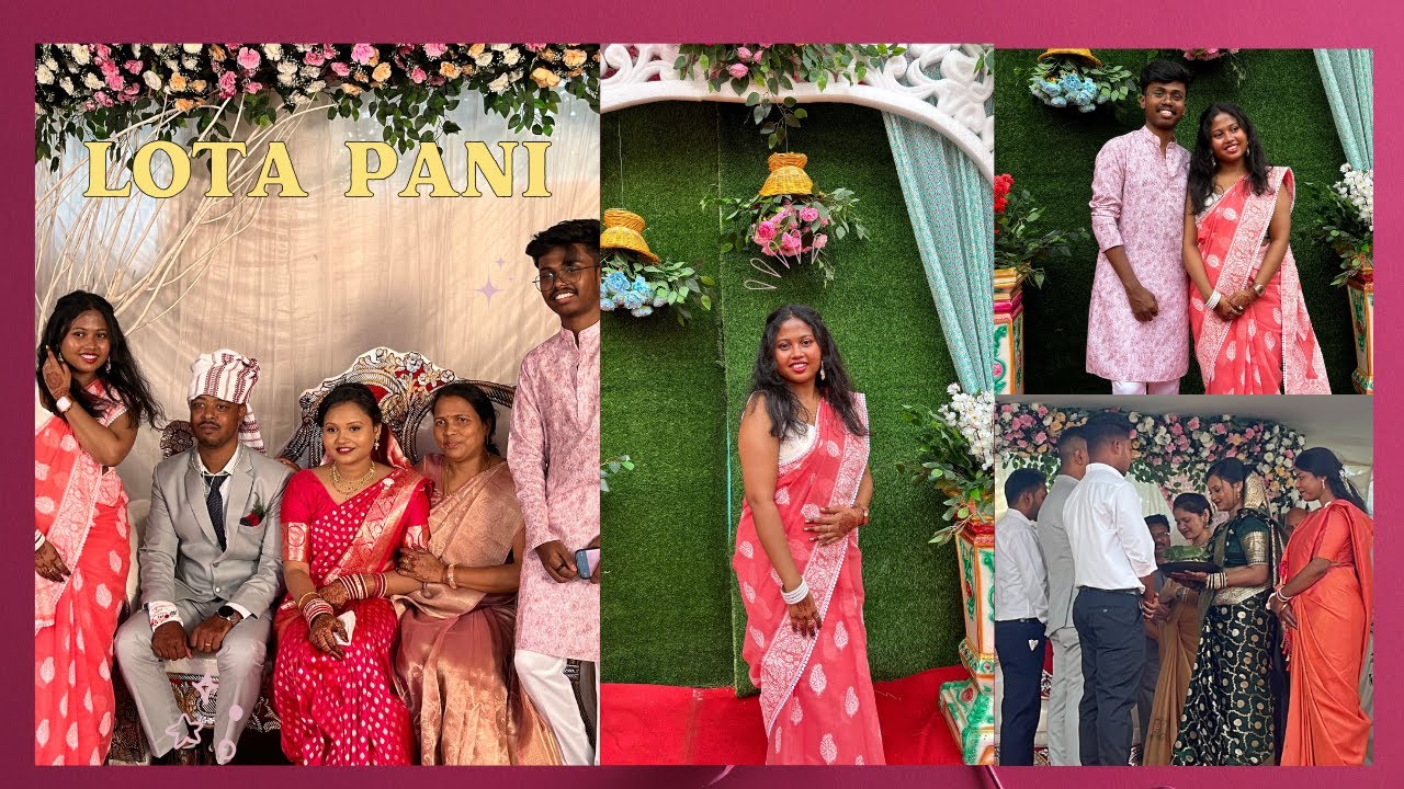 Didi ka Lota Pani 🪷 | Engagement , Ranchi | R.N EKKA’S MELODY #ranchi #lotapani #engagement 
